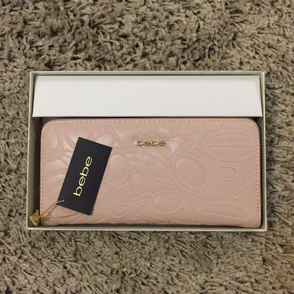 BEBE Pink Wallet